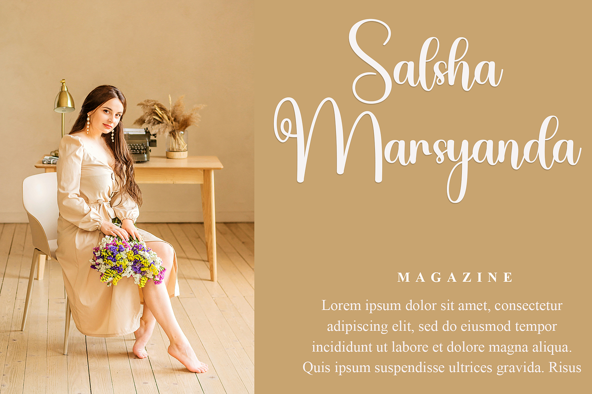 Elegant, a Handwritten Font by InermediaSTUDIO (Photo 4 of 8)