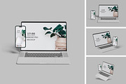 Macbook pro & iPhone 14 Pro mockup, a Mac Mockup by mahhyud (Thumbnail 1 of 11)