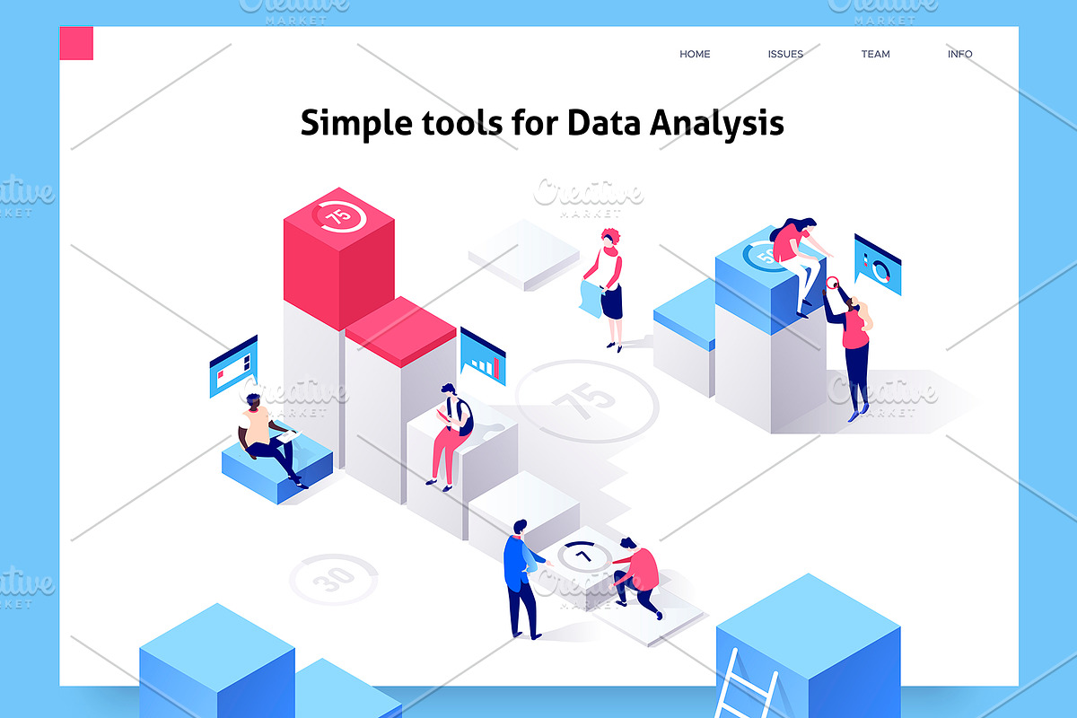 Charts collection - 5 illustrations, a Templates & Theme by Formfrom (Photo 2 of 5)