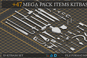 Mega pack items kitbash, an Object 3D Model by MohamedHussien1 (Thumbnail 8 of 8)