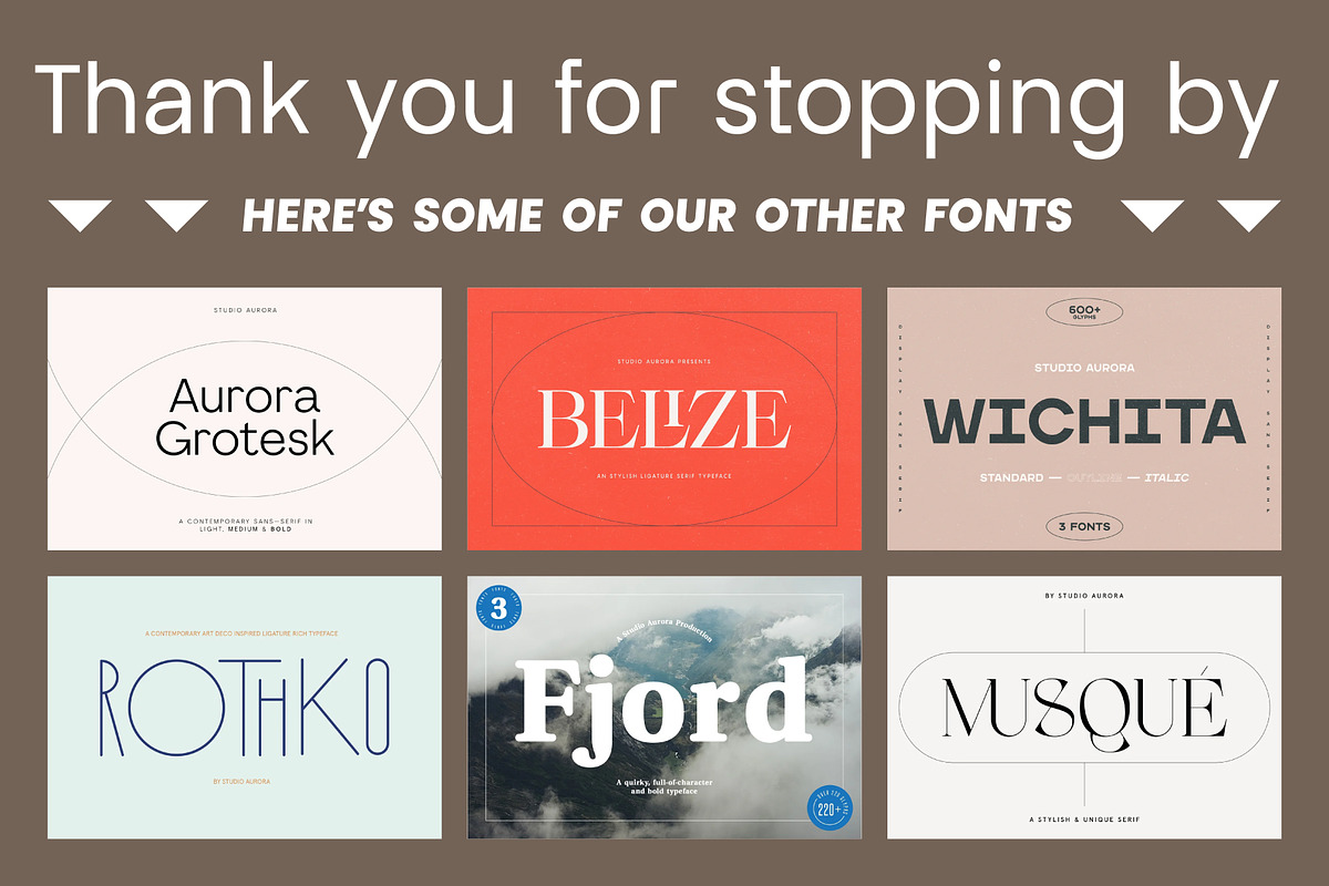 Artemis – Semi-serif Unique Typeface, a Serif Font by Studio Aurora (Photo 11 of 11)
