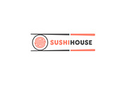 Sushi House Logo, a Branding & Logo Template by IKarGraphics (Thumbnail 3 of 3)