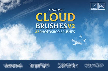 Photoshop Cloud Brushes V2, a Brush Add-On by Mohamed Saber