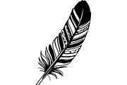 Feather SVG Bundle, an Object Graphic by Designer_Momina (Thumbnail 11 of 18)