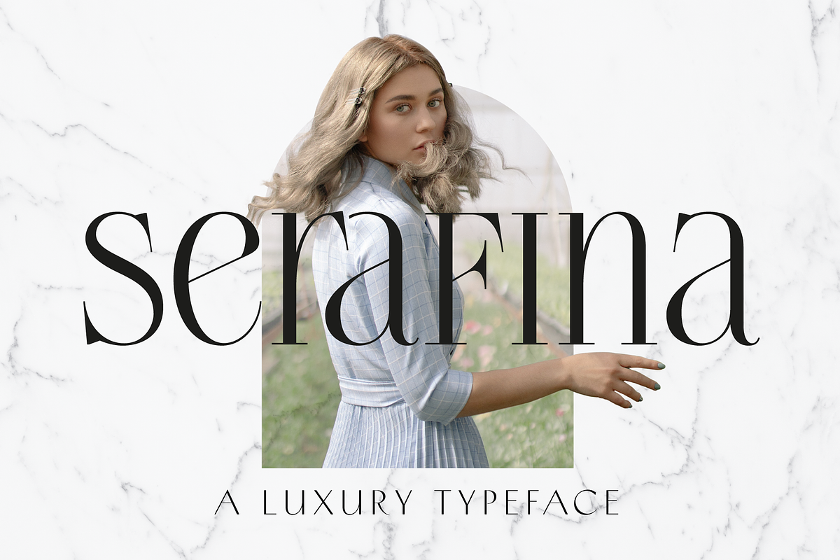 Serafina - Elegant Serif, a Serif Font by Genilson Santos (Photo 1 of 17)