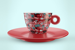 Cup Mock-Up V4 Illy Cup