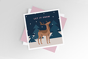 Christmas holiday card designs set, a Seasonal Illustration by Good Studio (Thumbnail 11 of 12)