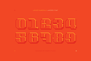 Locker Numerals Color Font, a Font by Noem9 Studio (Thumbnail 5 of 14)