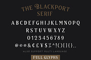 The Blackport Font Pack! (+EXTRA), a Serif Font by IronbirdCreative (Thumbnail 9 of 12)