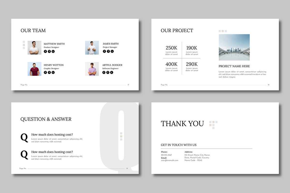 Business Plan Presentation Template, a Presentation Template by Mighty-Slide (Photo 6 of 6)