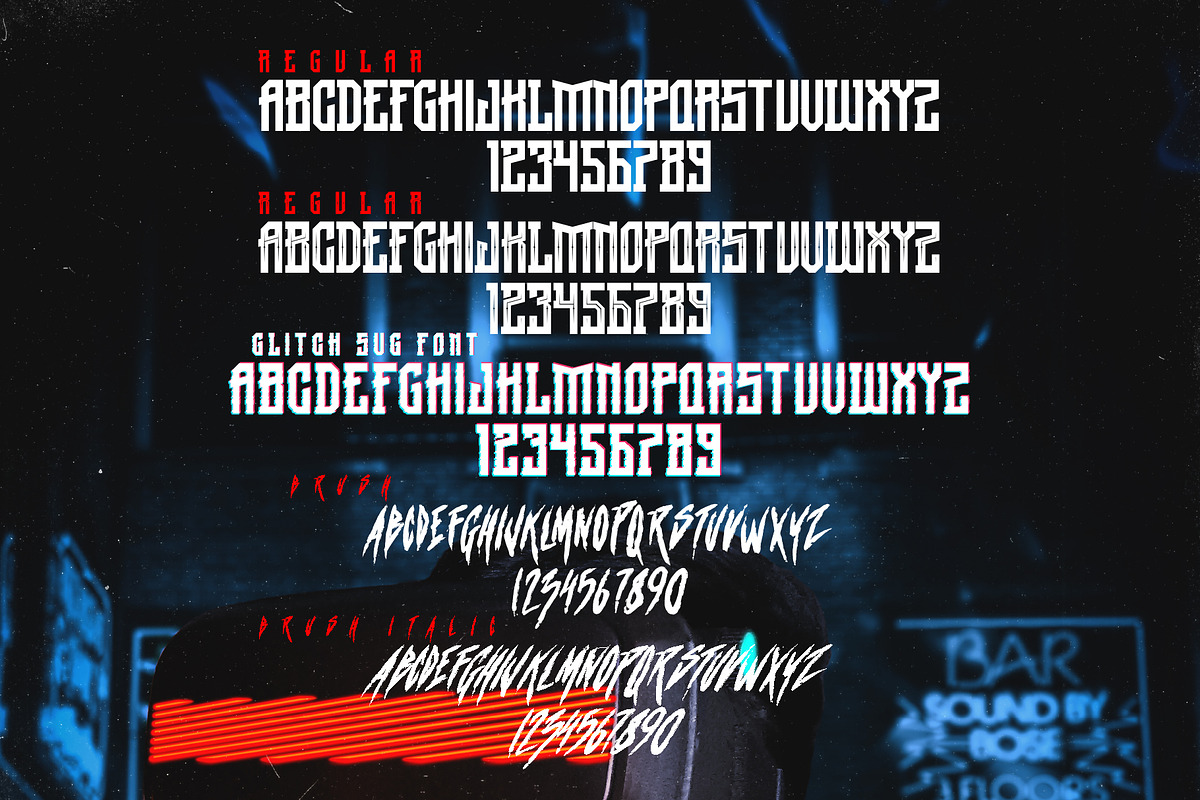 GRVS-Tronical Font Duo preview 5