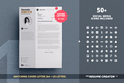 Clean Resume/Cv Template Volume 1, a Resume Template by TheResumeCreator (Thumbnail 5 of 6)