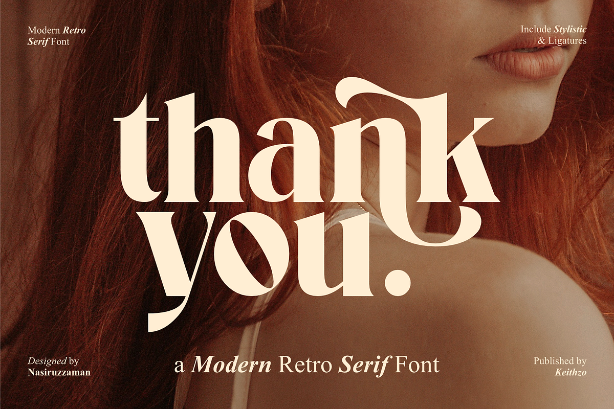Nineties History - Retro Serif Font, a Serif Font by Keithzo (Photo 8 of 8)