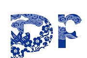 Alphabet design in Oriental style, a Symbol Font by PonDeArt (Thumbnail 2 of 2)
