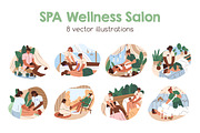 People in spa wellness salon set, a Healthcare Illustration by Good Studio (Thumbnail 1 of 10)