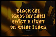 Hollowick | Halloween Font, a Blackletter Font by Denustudios (Thumbnail 6 of 12)