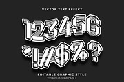Striped 3D Outline Text Effect, a Templates & Theme by studiogstock (Thumbnail 2 of 2)