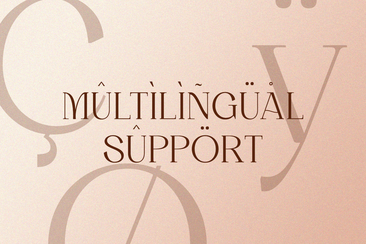 Chambery - Modern Elegant Luxury, a Serif Font by Qweera Studio (Photo 11 of 12)