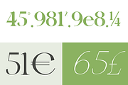 Gretha Family | 14 font family, a Serif Font by Jolicia Type (Thumbnail 10 of 12)