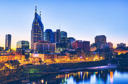 Nashville skyline stock photo containing nashville and nashville skyline, an Architecture Photo by FunkyMedia