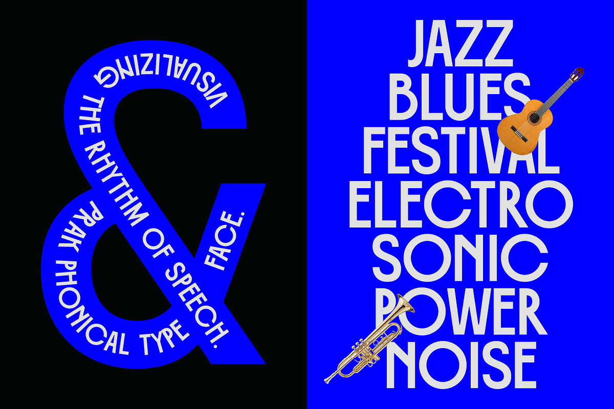 PRAK Phonical - Sans Serif Display, a Sans Serif Font by Healltica.std (Photo 3 of 19)