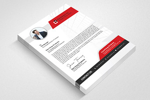 Professional Letterhead Design Temp