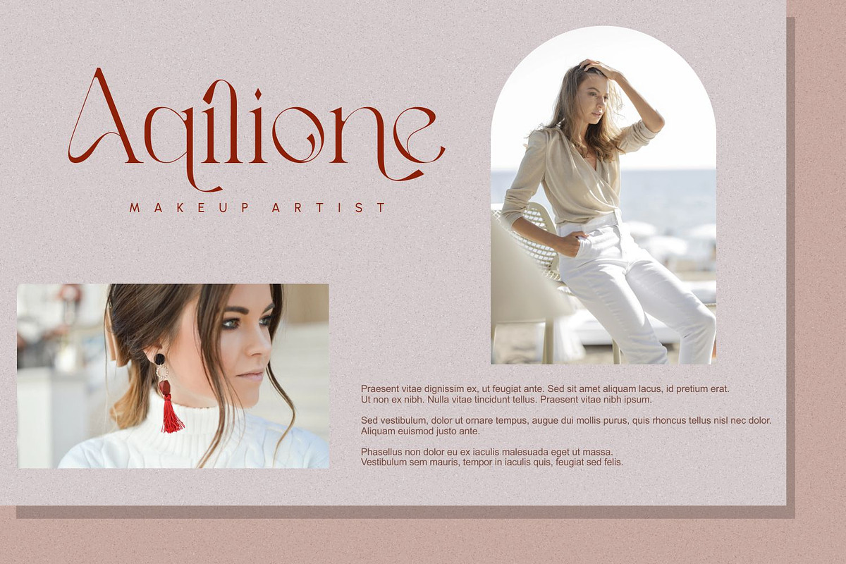 Balinest _ chic modern font, a Serif Font by Penatic Studio (Photo 5 of 10)
