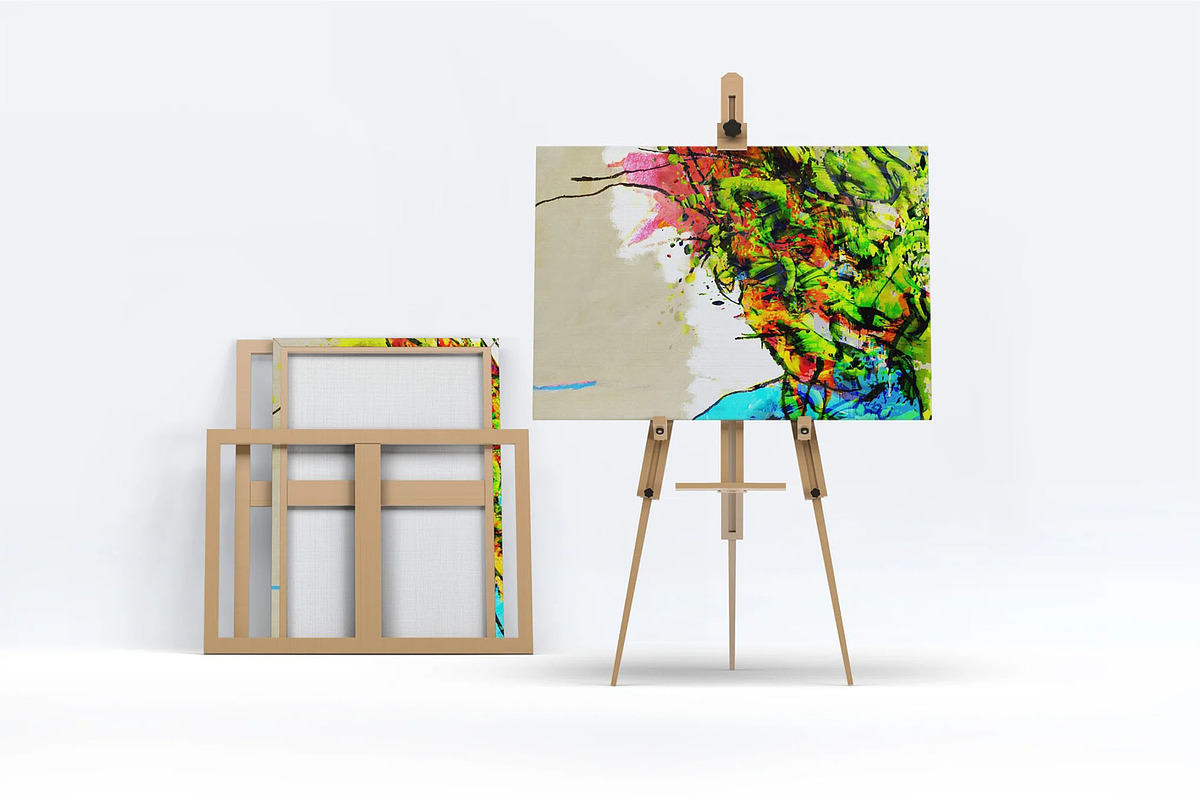 Picture Art Mock-Up, an Advertising Mockup by DesignRushMarket (Photo 5 of 6)