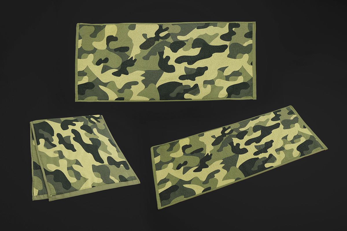 Realistic Towel Mockup, a Merchandise Mockup by Uncentrifuged Pressure (Photo 8 of 15)