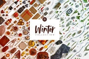 Winter Scene Creator Bundle, a Books & Magazine Mockup by Custom Scene (Thumbnail 1 of 32)