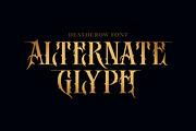 Stranger - Gothic Serif Font, a Script Font by Luna Shop (Thumbnail 2 of 8)