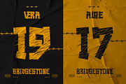 Retrera - Grunge Display Font, a Handwritten Font by Letterara (Thumbnail 2 of 14)