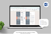 Resume / CV Word | Canva, a Resume Template by Template Zone (Thumbnail 7 of 7)
