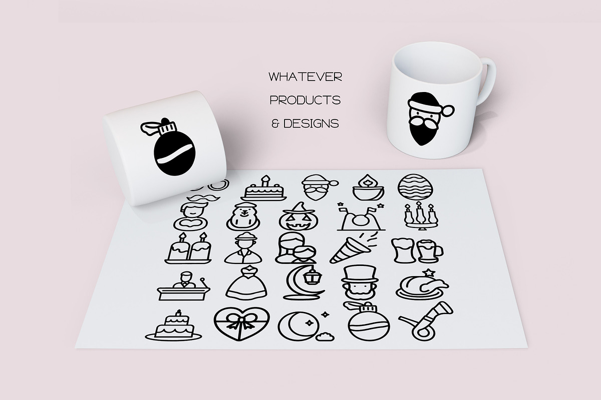 Holiday Alphabet - Dingbat Font, a Symbol Font by WADLEN (Photo 6 of 7)