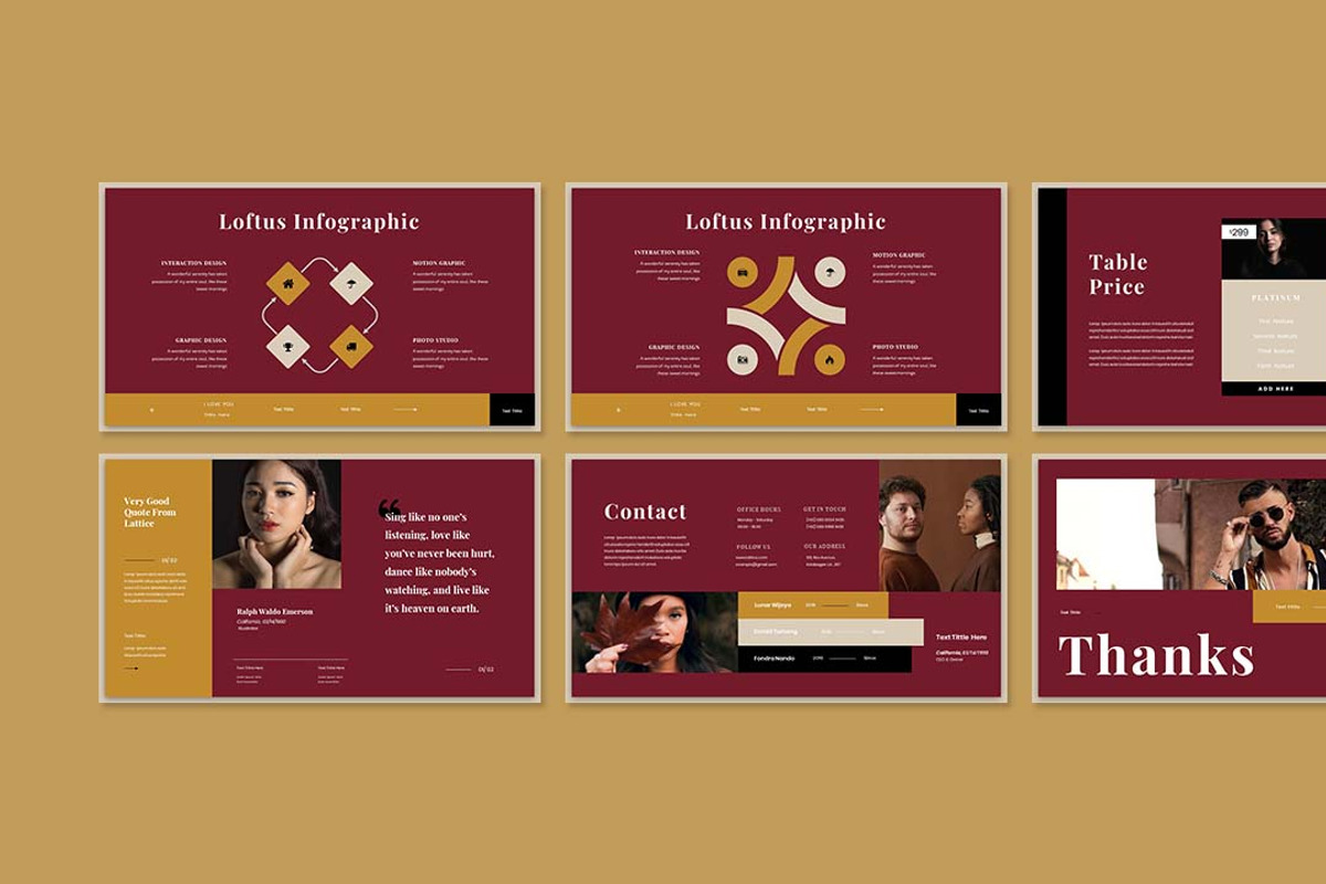 Lattice Presentation Template, a Presentation Template by Analogous Temp (Photo 5 of 5)