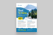 Modern Travel Flyer Design, a Flyer Template by Shahjahangdb1 (Thumbnail 9 of 13)