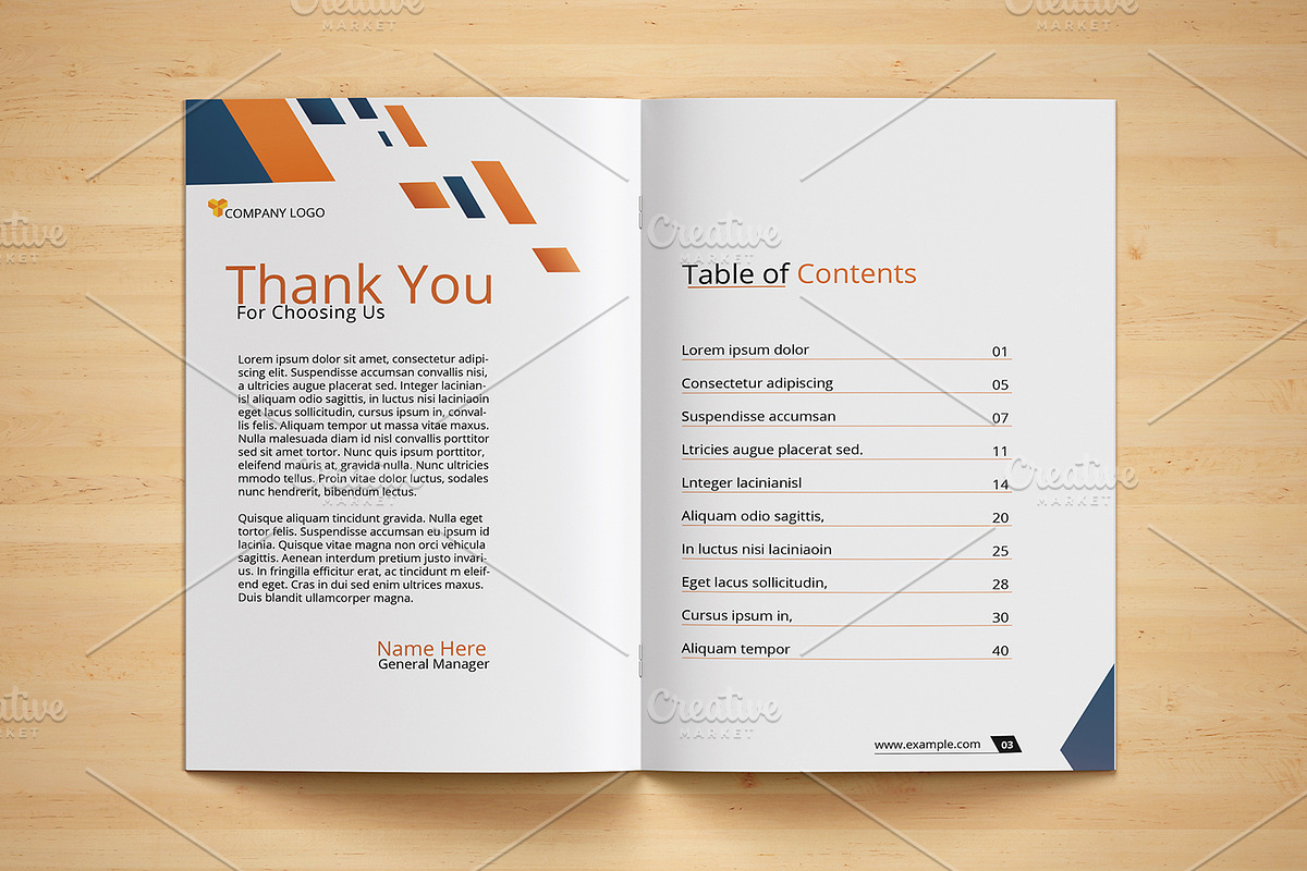 Business Proposal - V01, a Brochure Template by retrographix (Photo 2 of 7)