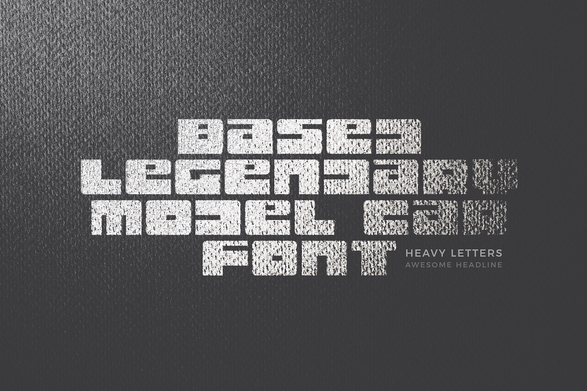 Lorean Headline Font, a Symbol Font by artyway (Photo 4 of 5)
