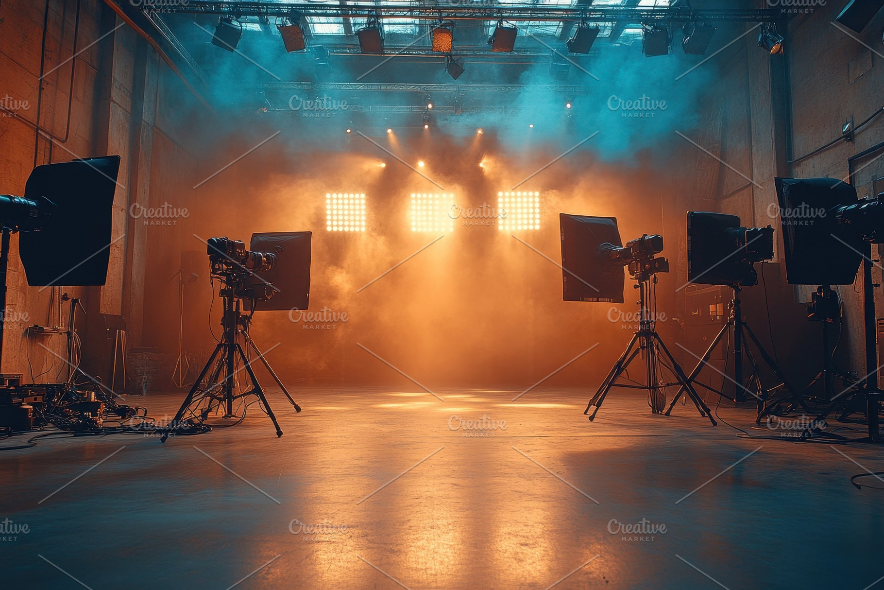 Lighting setup creates a dramatic at, a Photo by Tanuart