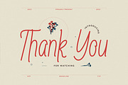 Mouribele Elegant Handwritten Font, a Handwritten Font by infernostudio3 (Thumbnail 11 of 11)