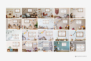 Landscape Frame in Baby Room Mock-up, a Print Template by Branda Keeps (Thumbnail 5 of 30)