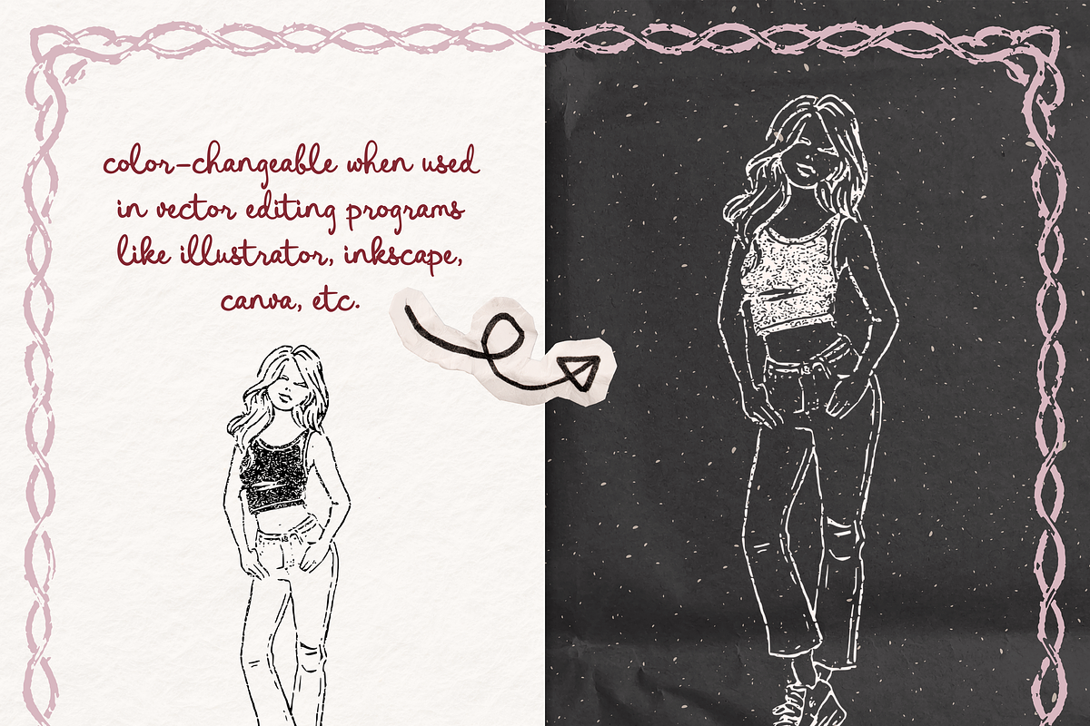 90s Clipart, Retro Nineties Set, an Object Illustration by The October Creative (Photo 2 of 6)
