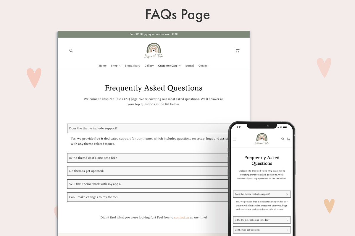 Tale - Baby & Kids Shopify Theme, a Templates & Theme by InspiredTheme (Photo 6 of 8)