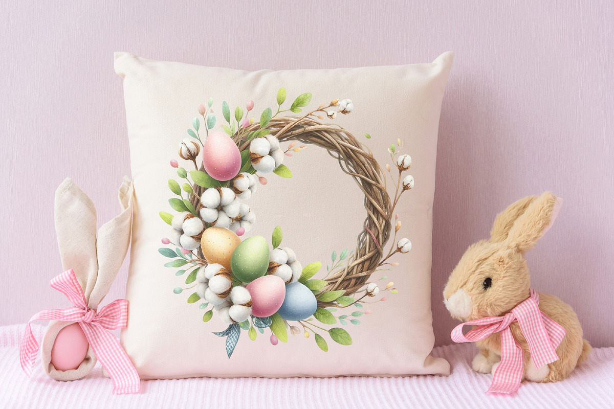 Country Farmhouse Easter PNG Clipart, an Illustration by RobertsArt (Photo 2 of 7)
