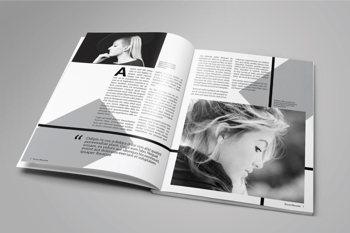 Mega Bundle Magazine Collection, a Magazine Template by voryu (Photo 5 of 6)