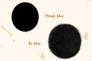10 Photoshop Hair Brushes Pack, a Brush Add-On by Velo Graphic Studio (Thumbnail 2 of 6)