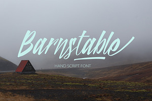 BARNSTABLE Hand Script Font