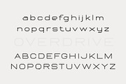 Overdrive - Elite Automotive Font, a Sans Serif Font by HipFonts (Thumbnail 2 of 9)