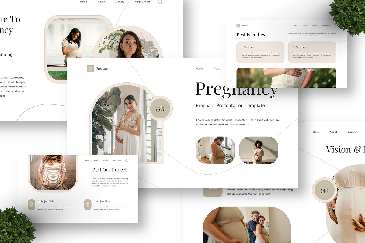 Pregnancy - Pregnant Powerpoint preview 4