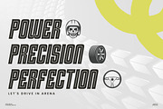 Burst Speed - Sports Sans Serif Font, a Font by Flawless And Co (Thumbnail 3 of 9)